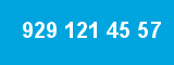 929 121 45 57 929 121 45 57